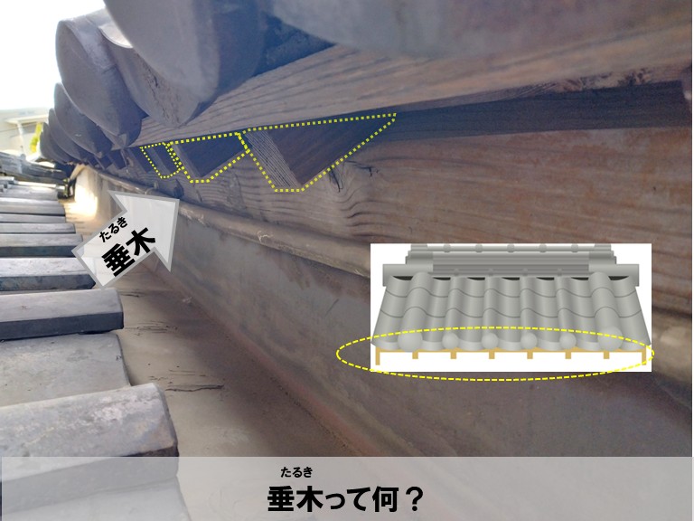 高石市　垂木って何？